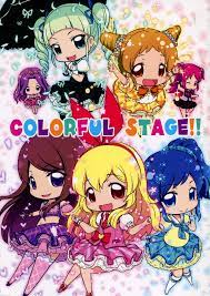 mizuki maya aikatsu! arisugawa otome hoshimiya ichigo kanzaki mizuki kiriya  aoi minowa hikari shibuki ran toudou yurika chibi thighhighs umbrella |  #277655 | yande.re