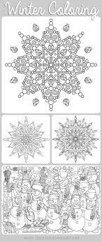Just look for this graphic below and click on it to download both pages! Winter Doodle Coloring Pages 1 1 1 1