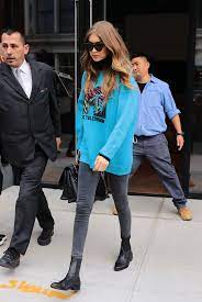Gigi Hadid Bella Hadid Fashion Stil Kiyafetler Unluler Kis Modasi