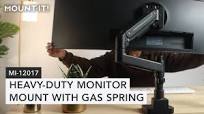Heavy-Duty Monitor Mount with Gas Spring Arm | MI-12017 (Assembly)