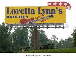 Stock Photo Loretta Lynn S Kitchen Sign Hurricane Mills Tennessee Loretta Lynn Loretta Kitchen Signs