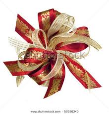 Christmas design composition of poinsettia, fir branches, cones, holly and other plants. Free Christmas Ribbons And Bows Red And Gold Christmas Ribbon Bow With Holly Motif Isolated On White Red Gold Christmas Christmas Ribbon Gold Christmas