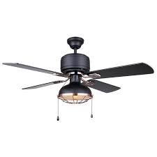 An Industrial Classic Is Given A Modern Makeover In This Subtly Stylish Fixture By Mixing Finishes And Textur With Images Ceiling Fan Ceiling Fan Shade Bronze Ceiling Fan