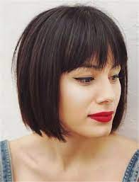 40 Charming And Gorgeous Bob Haircuts And Hairstyles With Bangs Women Fashion Lifestyle Blog Shinecoco Com Bobbed Hairstyles With Fringe Bob Haircut With Bangs Bob Hairstyles
