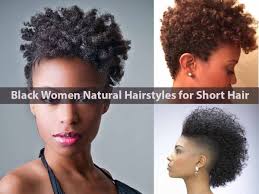 This hairstyle is just right for naturalistas who are tired of their black colored hair. 20 Most Inspiring Black Women Natural Hairstyles For Short Hair Hairstyle For Women