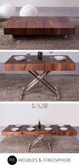 Table Basse Relevable Bois Meubles Et Atmosphere Table Basse Relevable Table Basse Table Basse Transformable