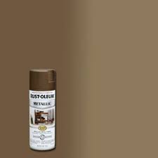 Check spelling or type a new query. Rust Oleum Stops Rust 11 Oz Metallic Antique Brass Protective Spray Paint 7274830 The Home Depot