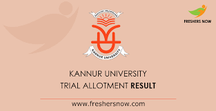 Kannur university was established by the act 22 of 1996 of kerala legislative assembly. Kannur University Trial Allotment Result 2019 Out Ug Admission List