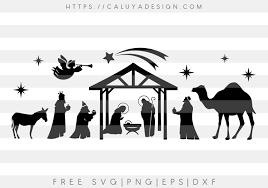 Download Where To Find Free Nativity Svgs