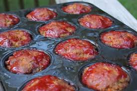 Muffin Pan Meatloaf Food Recipes Ground Beef Recipes