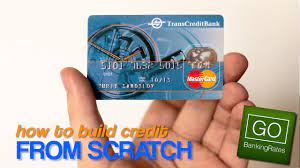 That's true whether you're using a secured card or an unsecured card, which doesn't require a security deposit. How To Build Credit With No Credit History How To Gbr Youtube