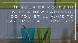 In california, for example, the judge can lower or eliminate alimony if one spouse has been convicted of domestic violence.5 x research source. Cohabitation And It S Effect On Spousal Support Goldberg Jones