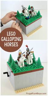 Build Lego Galloping Horses Frugal Fun For Boys And Girls Lego For Adults Lego Projects Lego Design