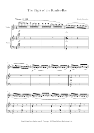 5.0 out of 5 stars 2. Rimsky Korsakov The Flight Of The Bumblebee Sheet Music For Violin 8notes Com