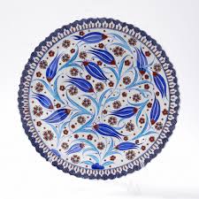 Ozel Desenli Cini Tabak Kutahya Cini Ve El Sanatlari Sanat Serigrafi Islami Sanat