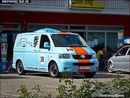 Vw T5 Gulf Colours Porsche Crew Gulf Racing Gulf Racing Colours Vw T5
