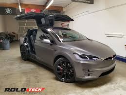 Tesla Model X Chrome Blackout And Full Wrap Tesla Cobertor De Vehiculos Tesla Modelo X