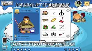 Use them before club penguin official bans them. Club Penguin Free Rare Member Account 2015 Over 500 Items 3 Month Membership Youtube