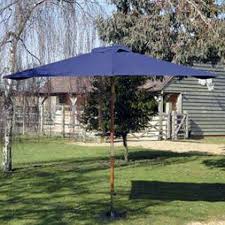 Durable, weather resistant, modern and retro. Wainwright 2m X 3m Hardwood Rectangular Garden Parasol Sustainable