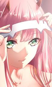 Iphone wallpapersiphone ringtonesandroid wallpapersandroid ringtonescool backgroundsiphone backgroundsandroid backgrounds. Download 1280x2120 Wallpaper Green Eyes Darling In The Franxx Zero Two Iphone 6 Plus 1280x2120 Hd Image Background 4468