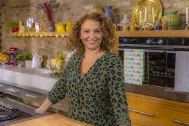 She played as a duo with kaye adams. Nadia Sawalha Hosts New Cookery Series Housewares