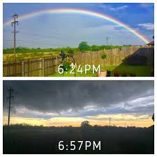 Classic South Texas Weather Rainbows Sunshine Then Dark Stormy Weather Within Minutes Lol Weather The best gifs are on giphy. reddit