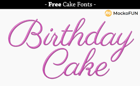 Add edible flowers like rose petals, violas, calendula petals (pot marigold) or dianthus for a fancy floral appeal. Free Cake Fonts Mockofun