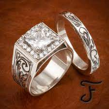 The perfect foundation for a lifetime of style, our handcrafted collection of men's wedding rings includes both diamond and plain metal bands in multiple fits and finishes. Wedding Sets Western Inspired Handcrafted Jewelry