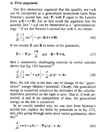 Similarly, momentum must always be directional. Magnetic Vector Potential A Measure Of Momentum Physics Stack Exchange