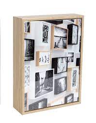Baguette pour encadrement tableau leroy merlin. Cadre Cube Profondeur 3 5 Cm L 13 X H 18 Cm Mdf Chene Leroy Merlin