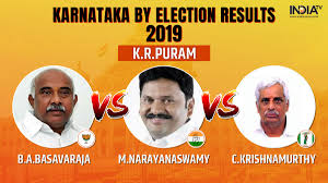 May 06, 2021 · 2018 election results. Kr Pura Constituency Bypolls Result Bjp S B A Basavaraja Wins By 63 443 Votes Elections News India Tv
