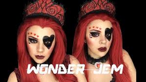 Maquillaje de La Reina Roja ❤️ #makeup #halloween2021 #bodyart  #disfrazhalloween #tiktokvideo