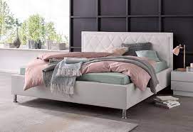 Wir ziehen um und brauchen ein anderes bett vor ort. Atlantic Home Collection Polsterbett Johanna Mit Lattenrost Und Bettkasten Online Kaufen Otto