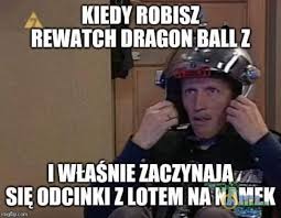 Glitter in the night sky! Oaza Memow Kiedy Robisz Rewatch Dragon Ball Z