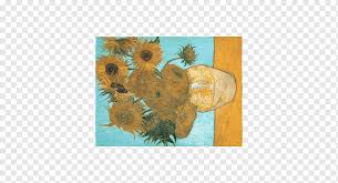 The most comprehensive van gogh resource on the web. Still Life Common Sunflower Vincent Van Gogh Mini Sunflowers Sunflower Vase Sunflower Fauna Canvas Png Pngwing