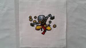 See more ideas about cross stitch, pixel art, overwatch. Artstation Cross Stitch Overwatch Sprite Sprays Mccree Reaper And Zenyatta Denalim L
