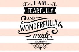 What makes each of us wonderful and fearfully made? I Am Fearfully And Wonderfully Made Psalm 139 14 Svg Cut File By Blackcatssvg Creative Fabrica