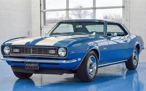 Image result for Fathom Blue 1968 Camaro