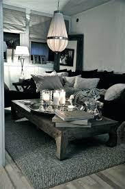 I had an idea of how i would decorate with an earthy industrial look. Inspirational Living Room Ideas Living Room Design Decor Living Room With Black Sofa