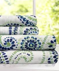 Pointehaven 200 tc cotton paisley printed percale bed sheet set. This Blue Green Paisley Sheet Set Is Perfect Zulilyfinds Paisley Sheets Sweet Home Collection Microfiber Sheets
