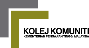 Logo kolej komuniti shah alam. Vectorism Universiti College Educations