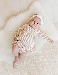 Quincy Mae Baby Dress Honey Stripe Wild Ivy Baby Dress Kids Clothes Sale Childrens Sale