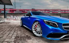 Blue Car Luxury Sedan Mercedes Benz S63 Amg Wallpaper Mercedes Amg Blue Car Mercedes Benz