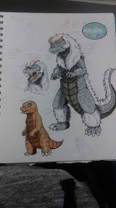 Morjira Godzilla And Mothra S Daughter Godzilla Comics Kaiju Art Movie Art