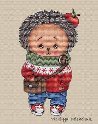 Baby on board quilt by: Hedgehog Cross Stitch Pattern Autumn Cross Stitch Pdf Etsy Hedgehog Cross Stitch Cross Stitch Cross Stitch Animals