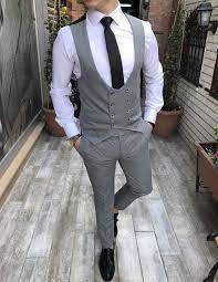 italyan stil erkek ceket yelek pantolon gri takim elbise t2444 takim elbi se mavi takim elbise stil erkek