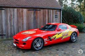 Lightning Mcqueen Mercedes Sls Amg Lightning Mcqueen Mercedes Benz Mercedes Benz Sls Amg
