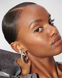 DEMARSON Isla Two-Tone Double Hoop Earrings