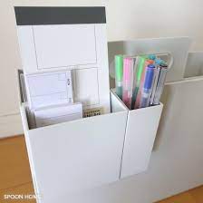 無印良品のポリプロピレンファイルボックス用ポケット 種類と収納アイデア muji storage ideas 収納 アイデア ファイルボックス 収納