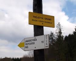 Czechy i słowacja dla turystów, nowości i wiadomości z czech i słowacji. Zdjecie Trojstyk Polska Czechy Slowacja Mapa Turystyczna Pl
